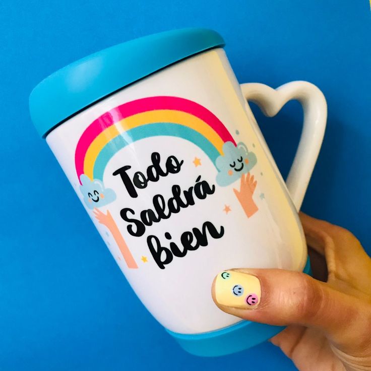 Mug con Tapa de Silicona
