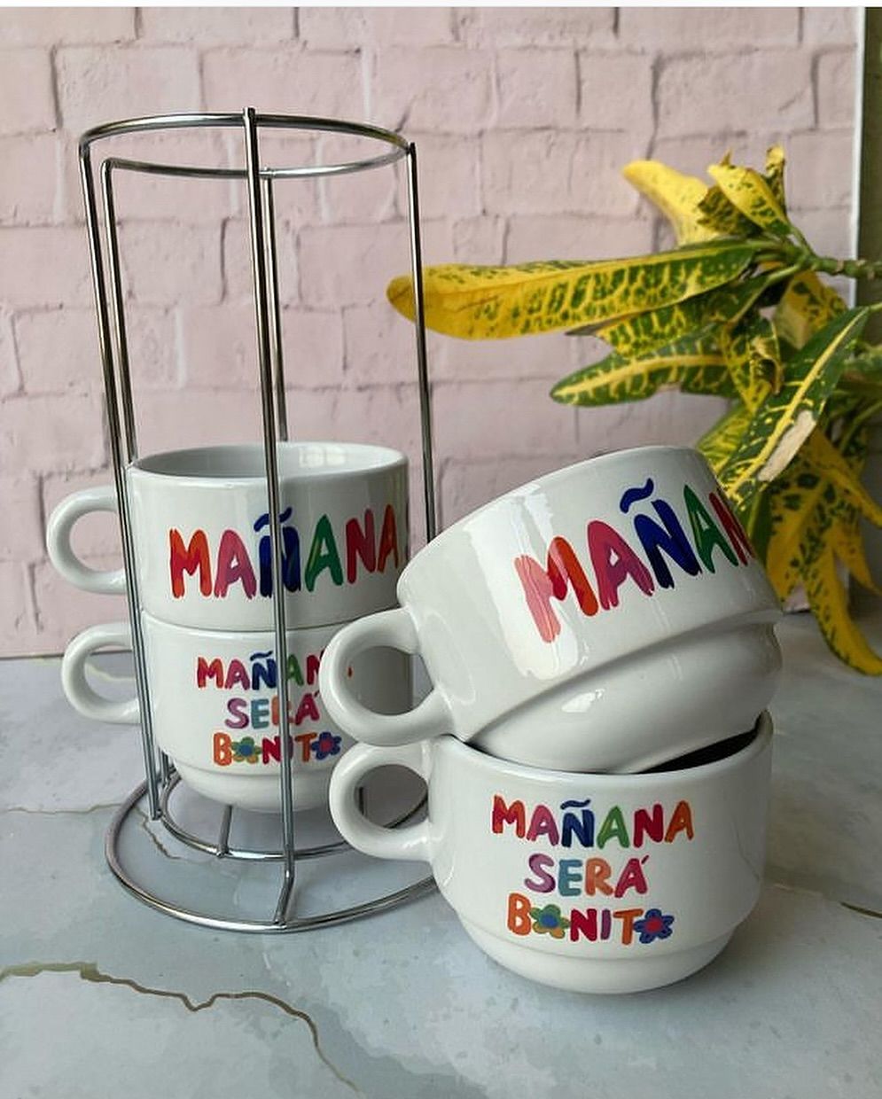 Mug Apilable x4